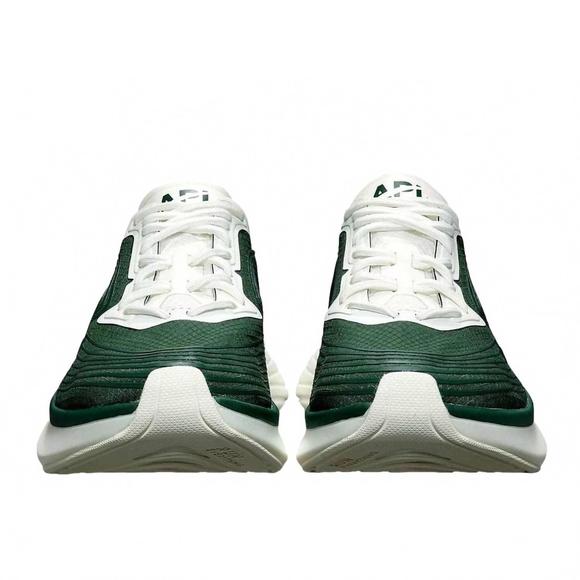 NEW APL men's streamline shoes in dark green/ivory